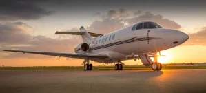 fear of flying course private jet on runway